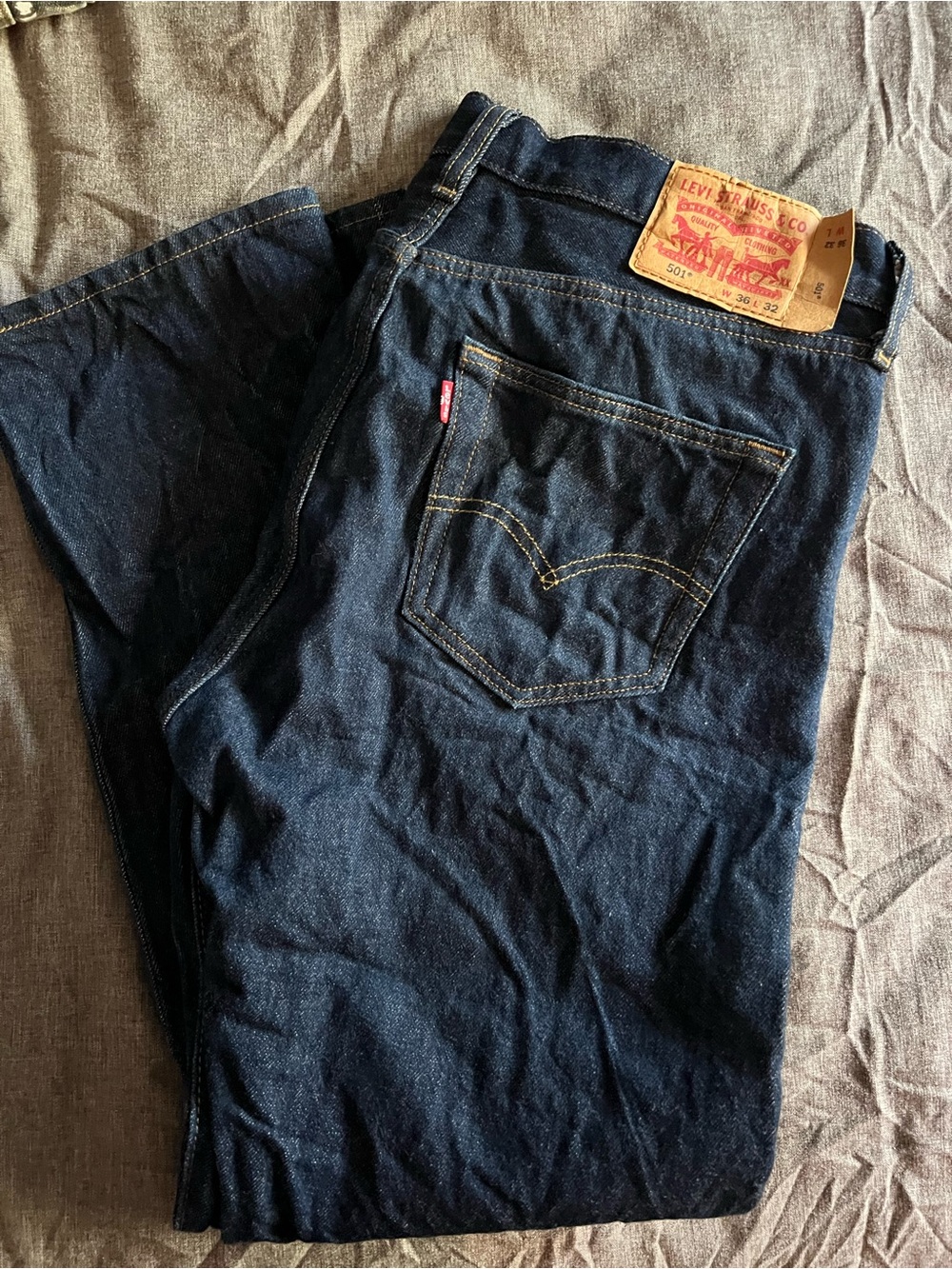 Levi's Dark Blue Slim Straight Men's Jeans
